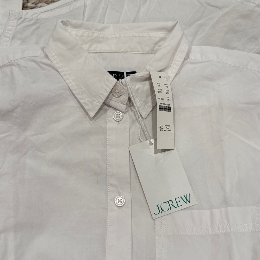J Crew Garçon classic shirt in cotton poplin - Picture 5 of 6